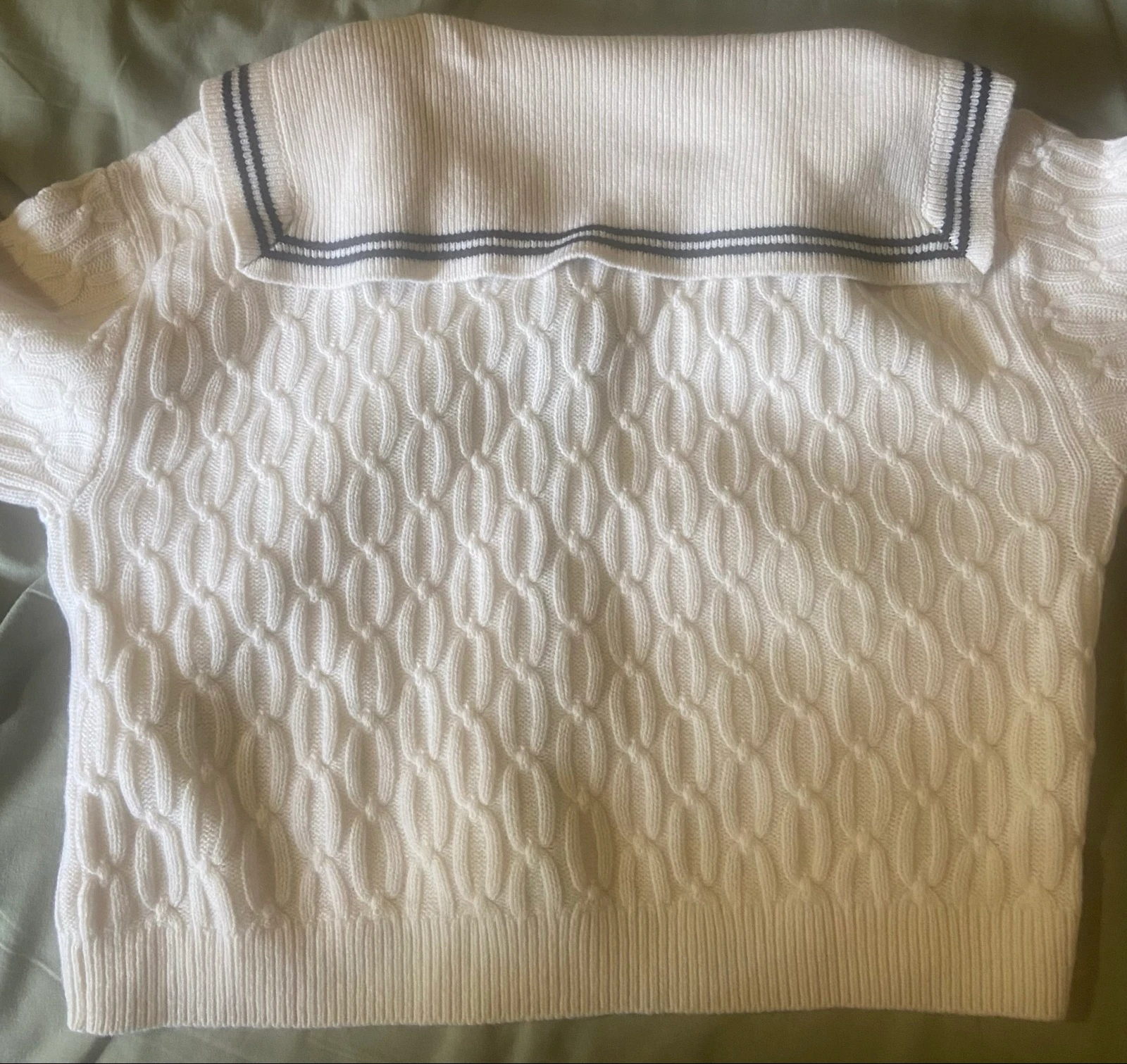 Cardigan de punto con cuello barco nuevo – photo 2